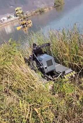 탄금호 수초제거 사업 진행사례